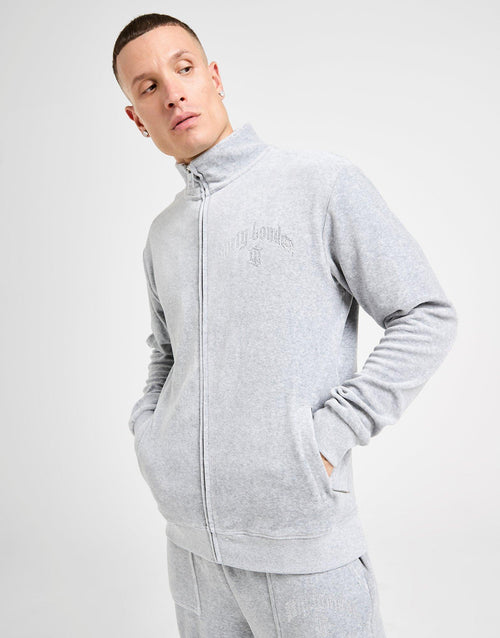 Reed Velour Full Zip Track Top