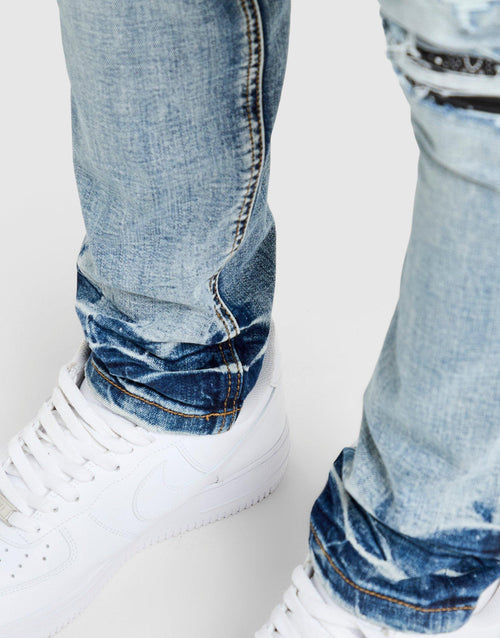Paze Slim Ripped Jeans