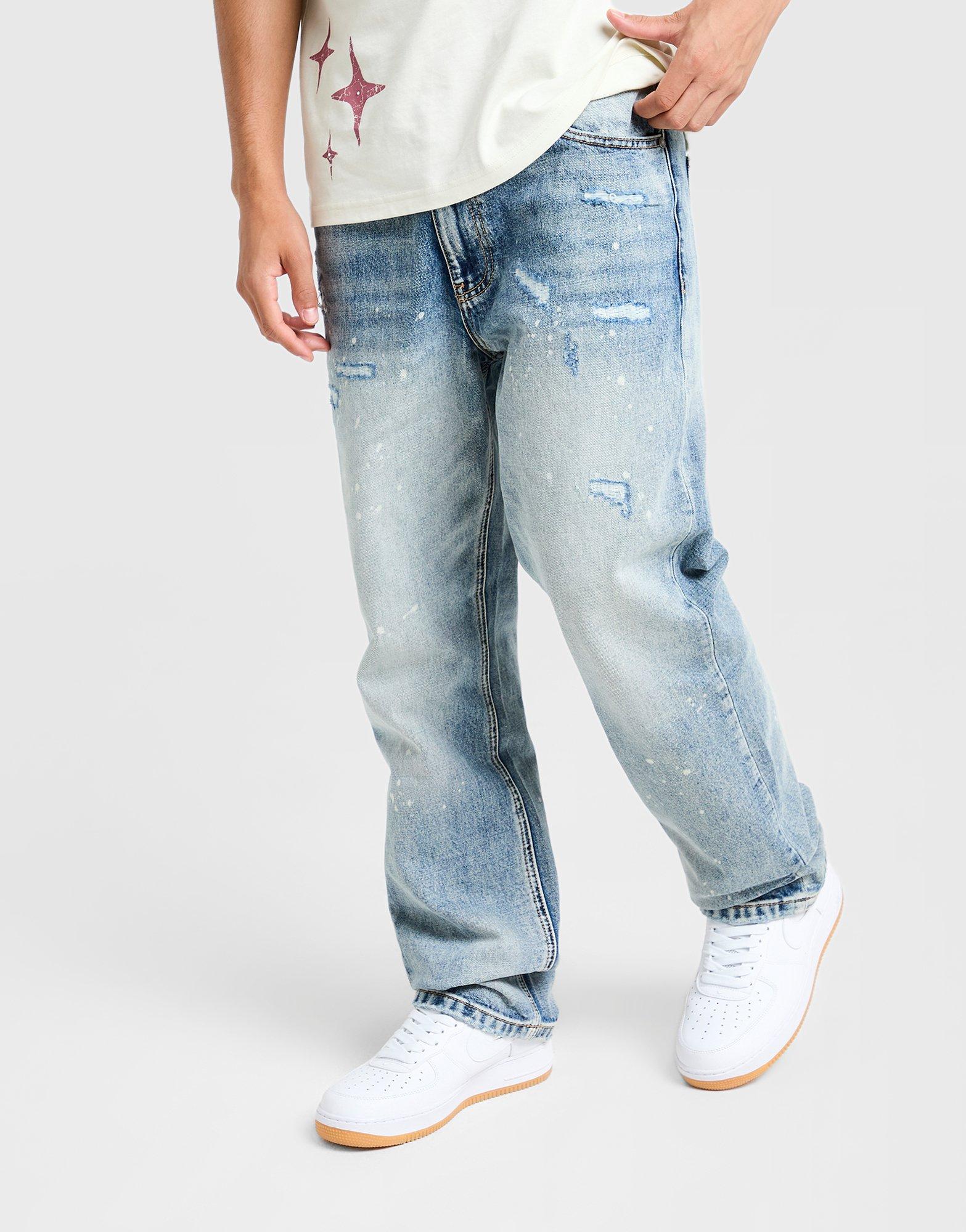 Etch Relaxed Ripped Jeans