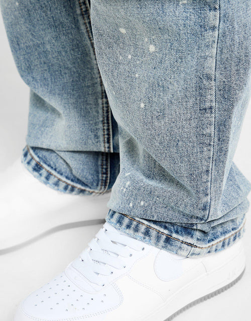 Etch Relaxed Ripped Jeans