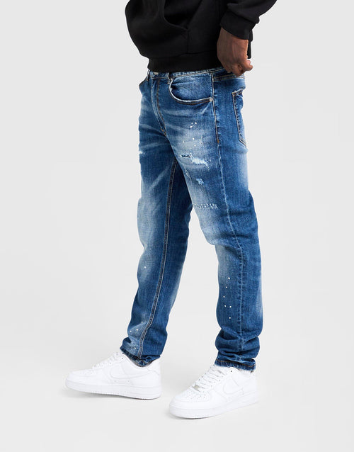 Blot Slim Ripped Jeans