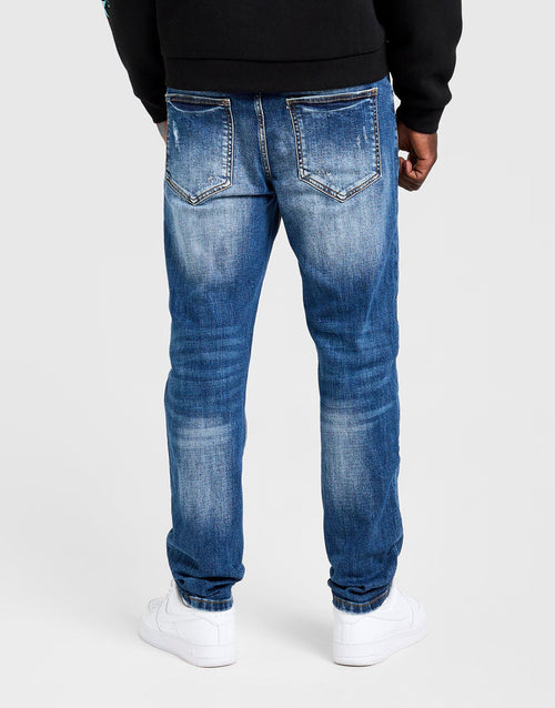 Blot Slim Ripped Jeans