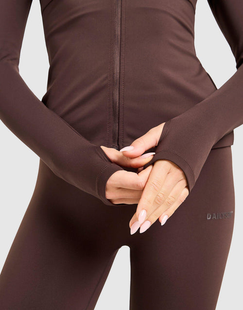 Full Zip Fit Top