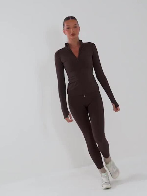 Full Zip Fit Top