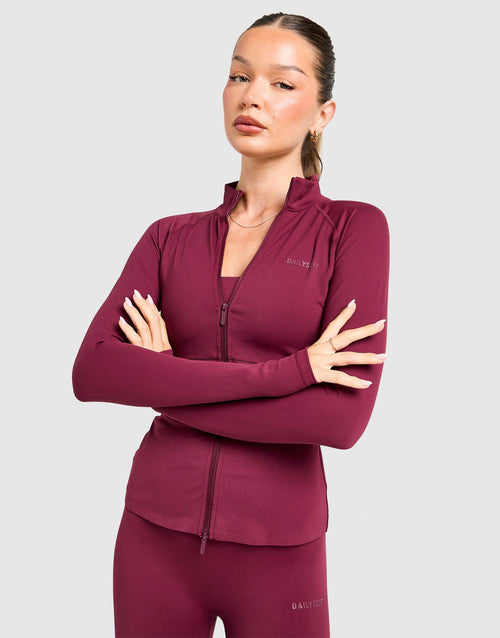 Full Zip Fit Top