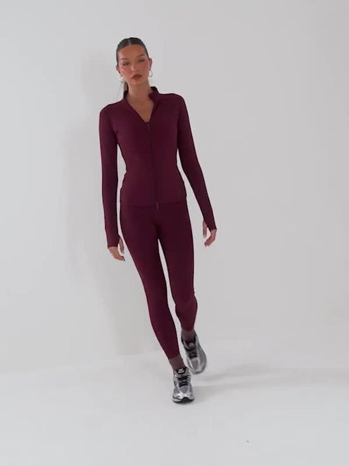 Full Zip Fit Top