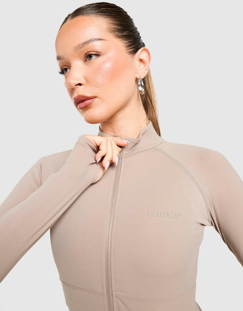 Full Zip Fit Top