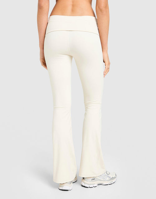 Foldover Flare Leggings