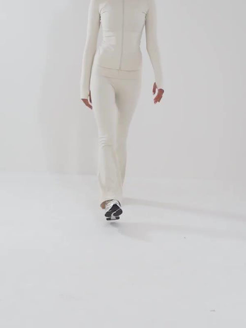 Foldover Flare Leggings
