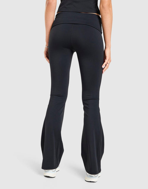 Foldover Flare Leggings