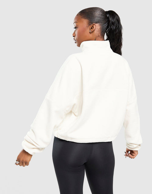 Varsity Polar Fleece 1/4 Zip Sweatshirt