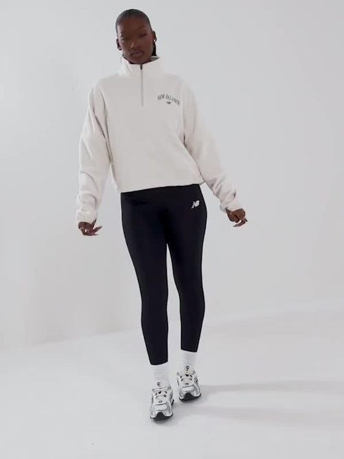 Varsity Polar Fleece 1/4 Zip Sweatshirt