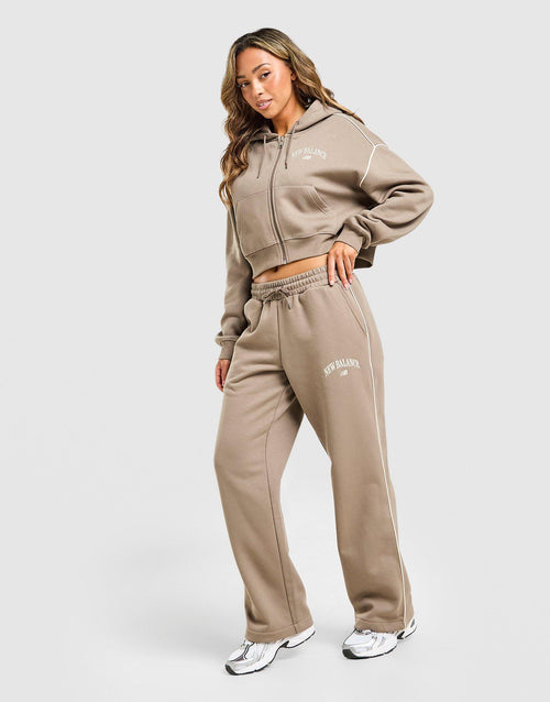Varsity Wide Leg Joggers