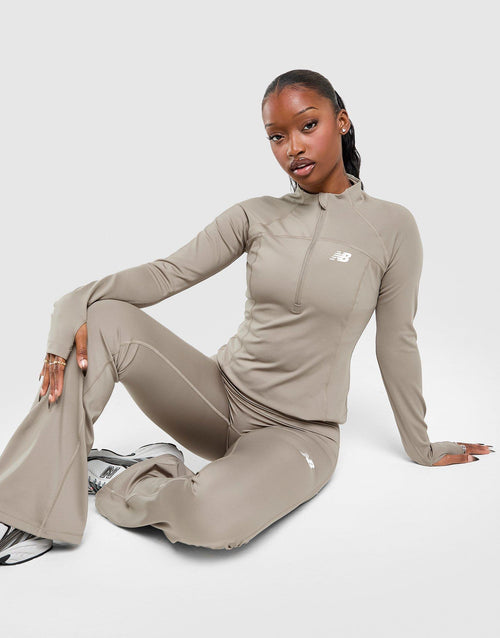 Logo 1/4 Zip Top