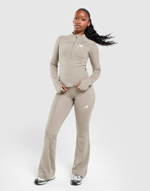 Logo 1/4 Zip Top
