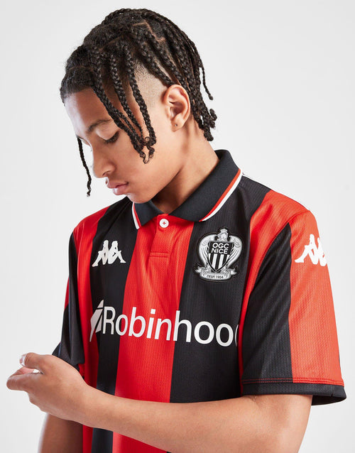OGC Nice 2025/26 Home Shirt Junior