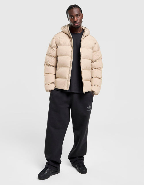 Tonal Hooded Puffer Jacket