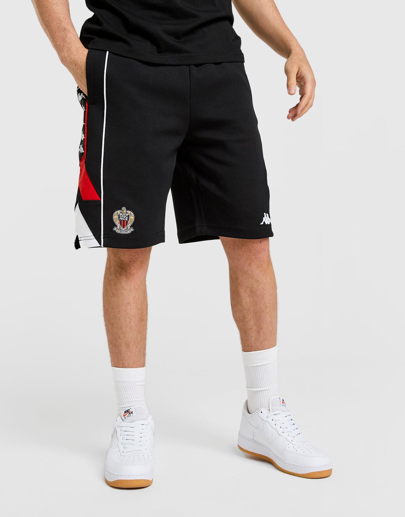 Black Kappa OGC Nice Travel Shorts - JD Sports Singapore