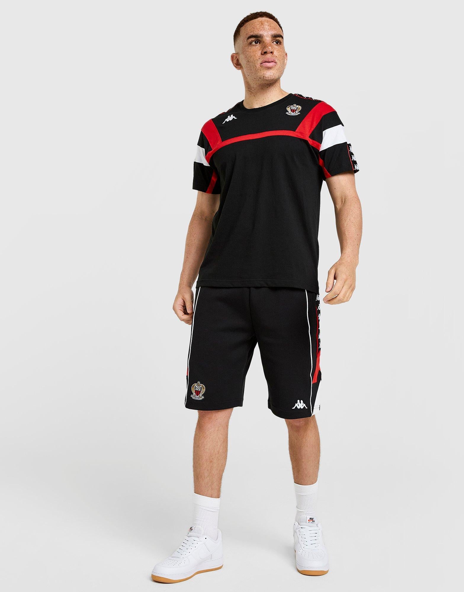 Black Kappa OGC Nice Travel Shorts - JD Sports Singapore
