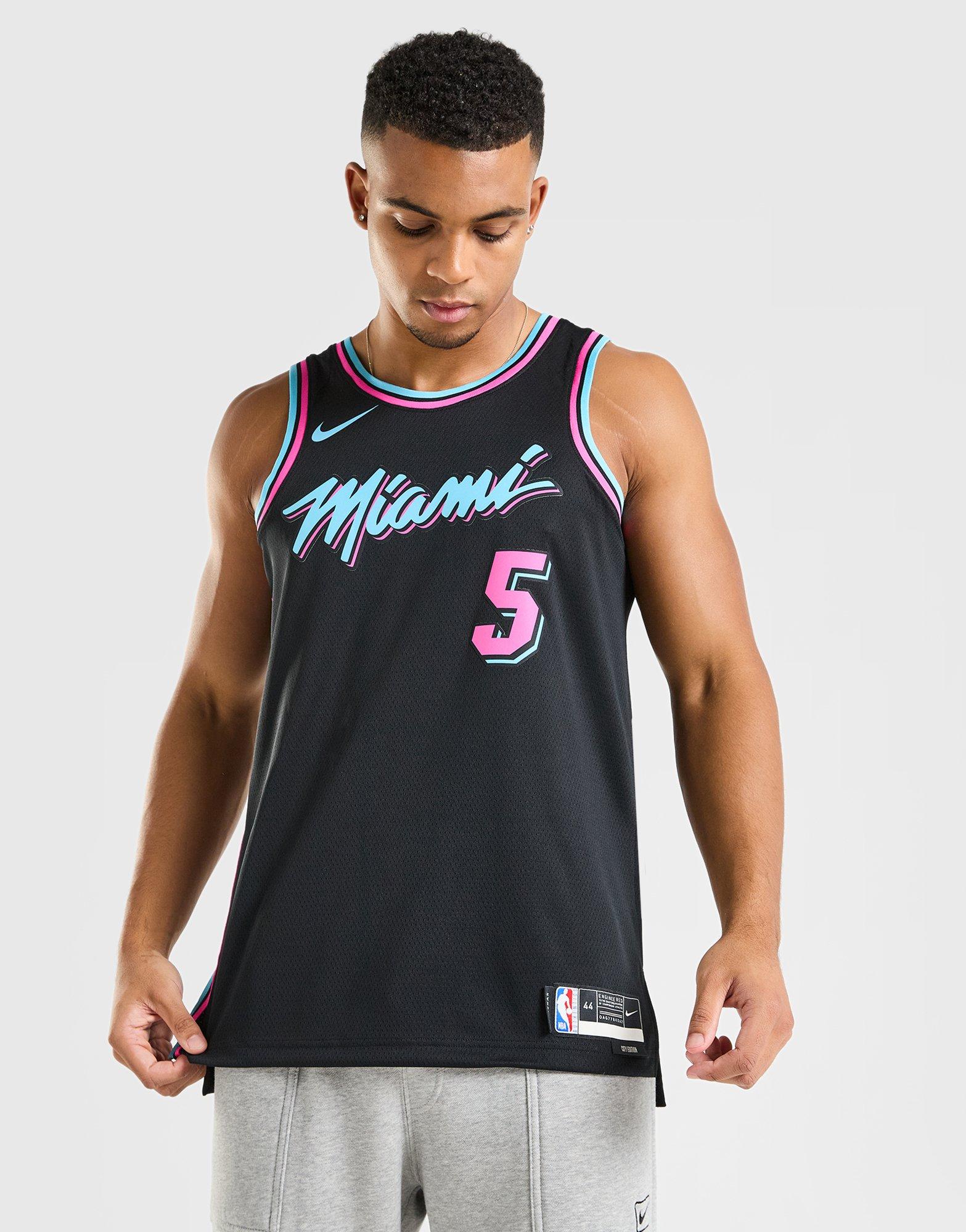 Black Nike NBA Miami Heat Jović #5 City Edition Jersey - JD Sports