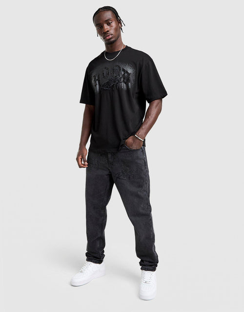 Iron Diamante Denim Jeans