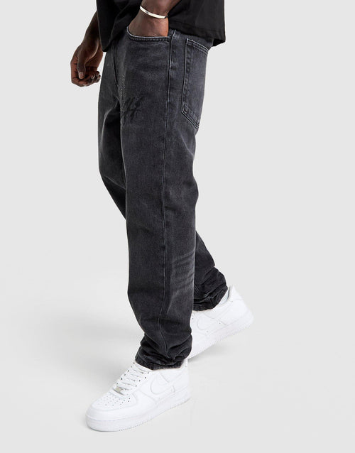Iron Diamante Denim Jeans
