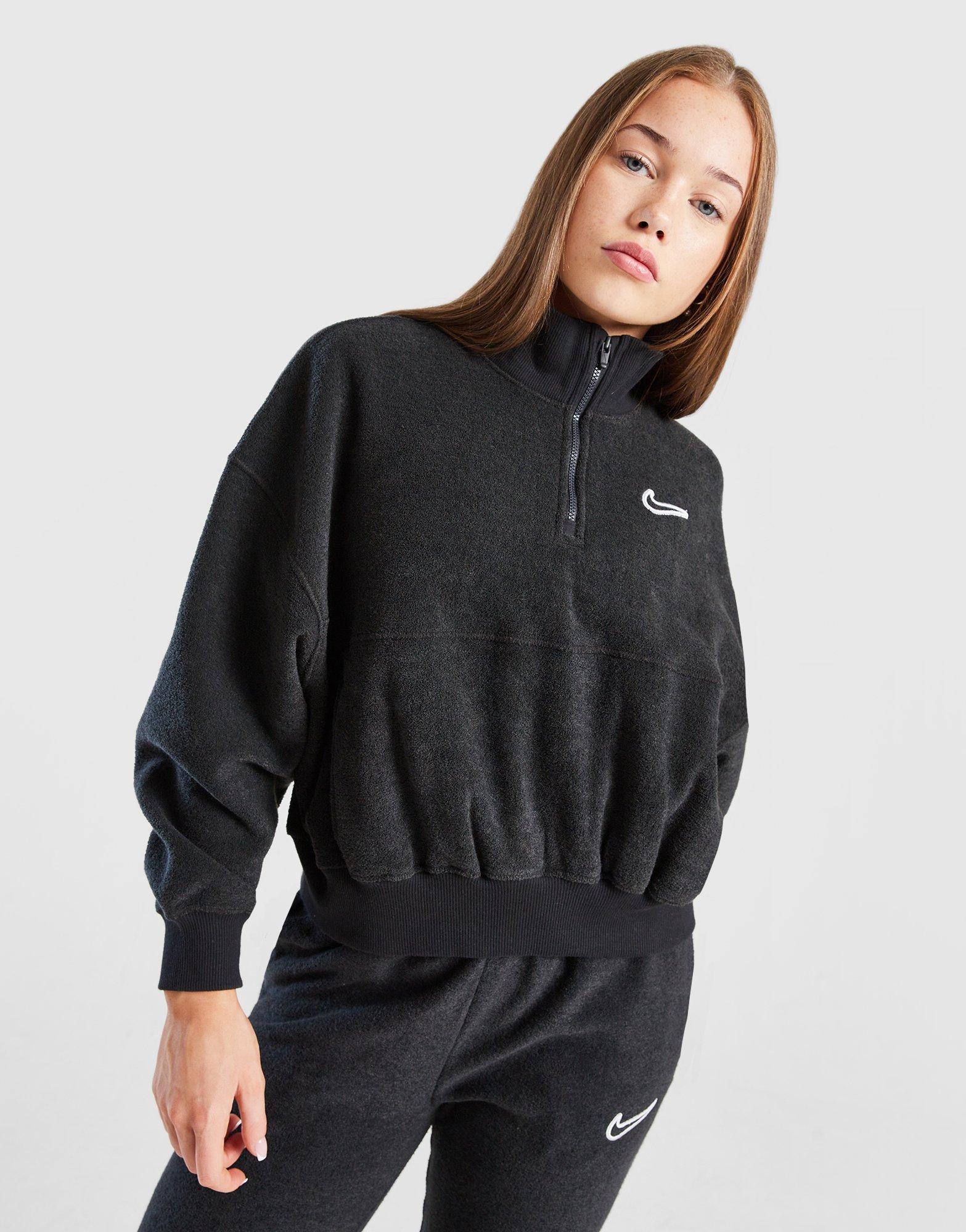 Girls' Cosy 1/4 Zip Fleece Junior