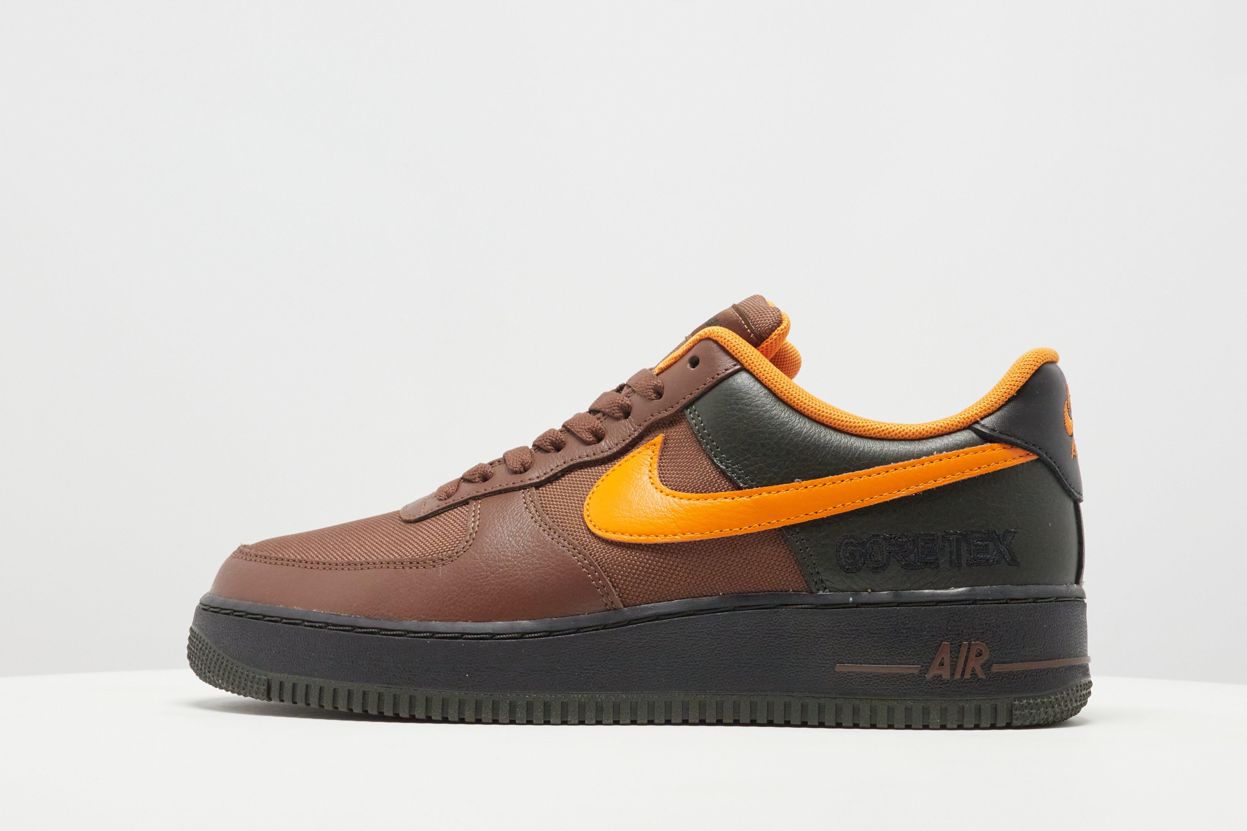 Brown Nike Air Force 1 GORE-TEX - JD Sports Singapore