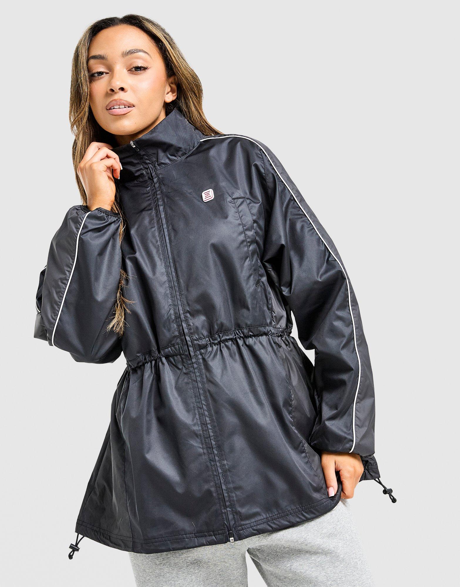 Black Nike Shox Woven Full Zip Jacket - JD Sports Singapore