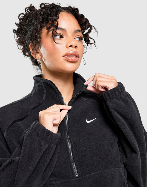 Training One Velvet Binding 1/4 Zip Polar Fleece