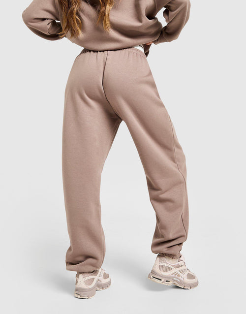 Graphic Swoosh Oversized Joggers