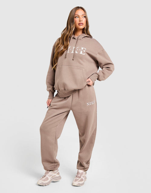 Graphic Swoosh Oversized Joggers