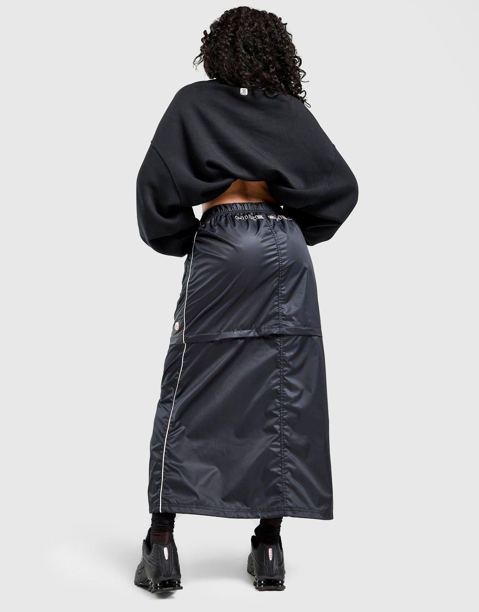 Black Nike Sportswear Shox Zip-Off Skirt - JD Sports Singapore