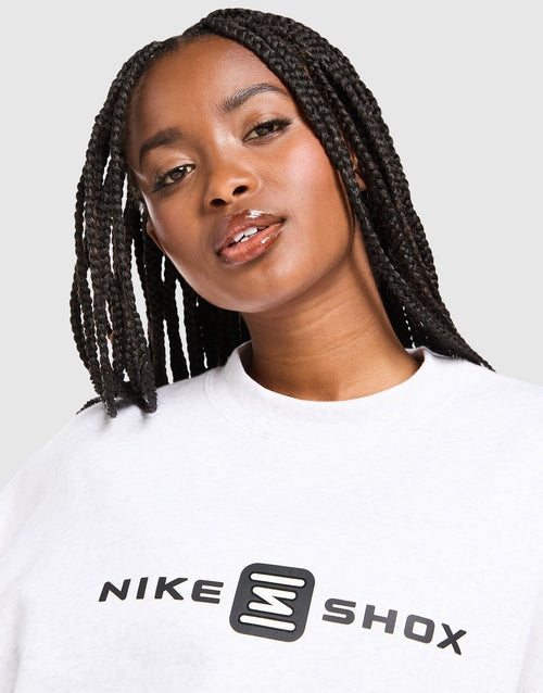 Shox Crop Crew Sweatshirt