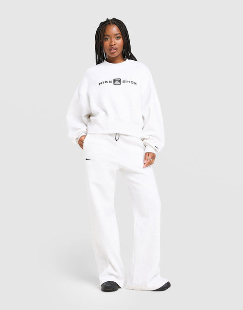 Shox Crop Crew Sweatshirt