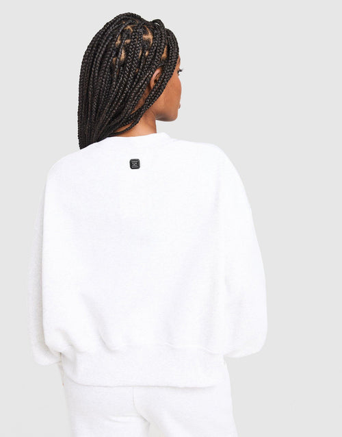 Shox Crop Crew Sweatshirt