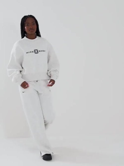 Shox Crop Crew Sweatshirt