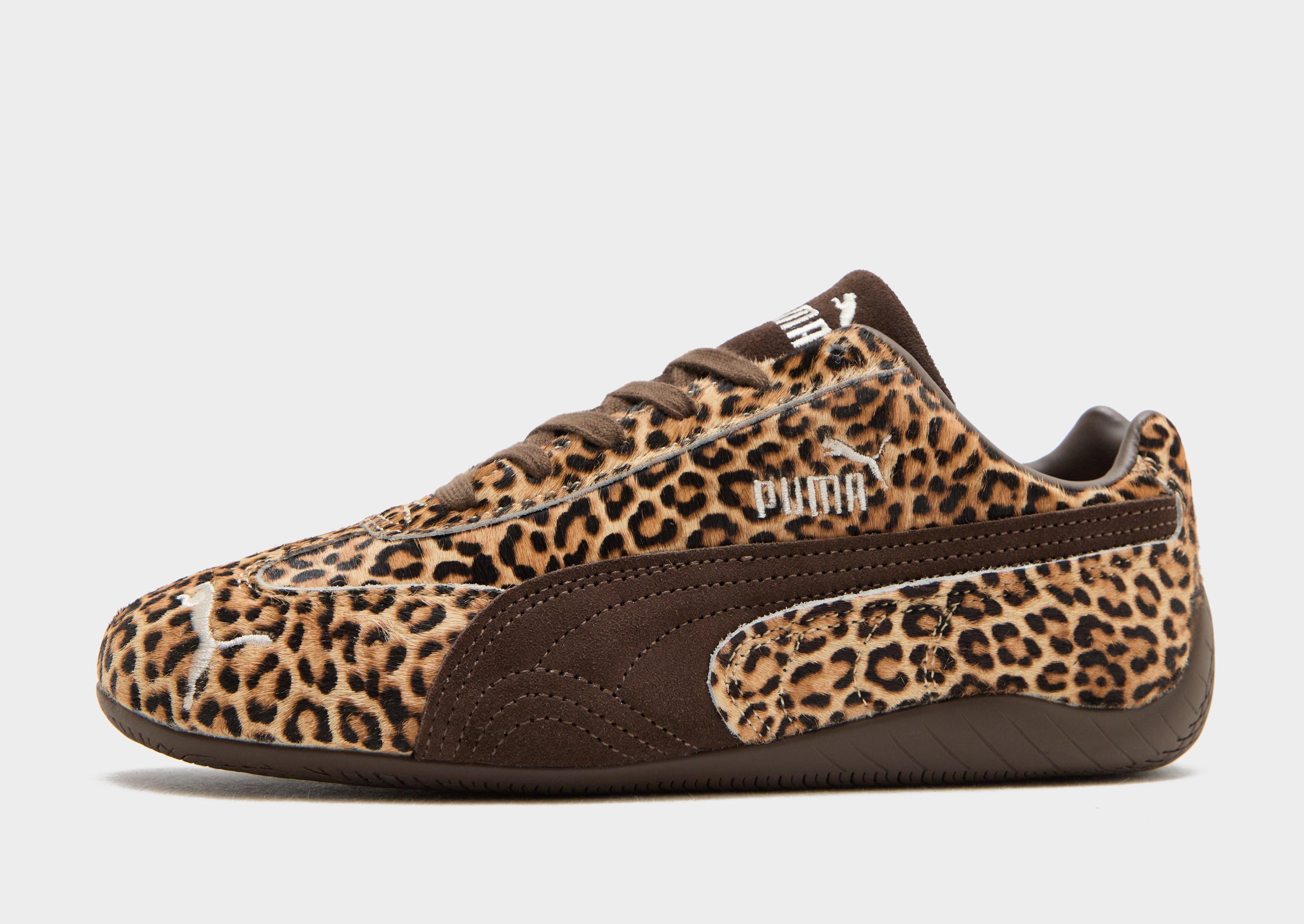 靴 PUMA leopard dunk hi cut sneakers Brown Puma Speedcat Leopard Print (Unisex) - JD Sports Singapore