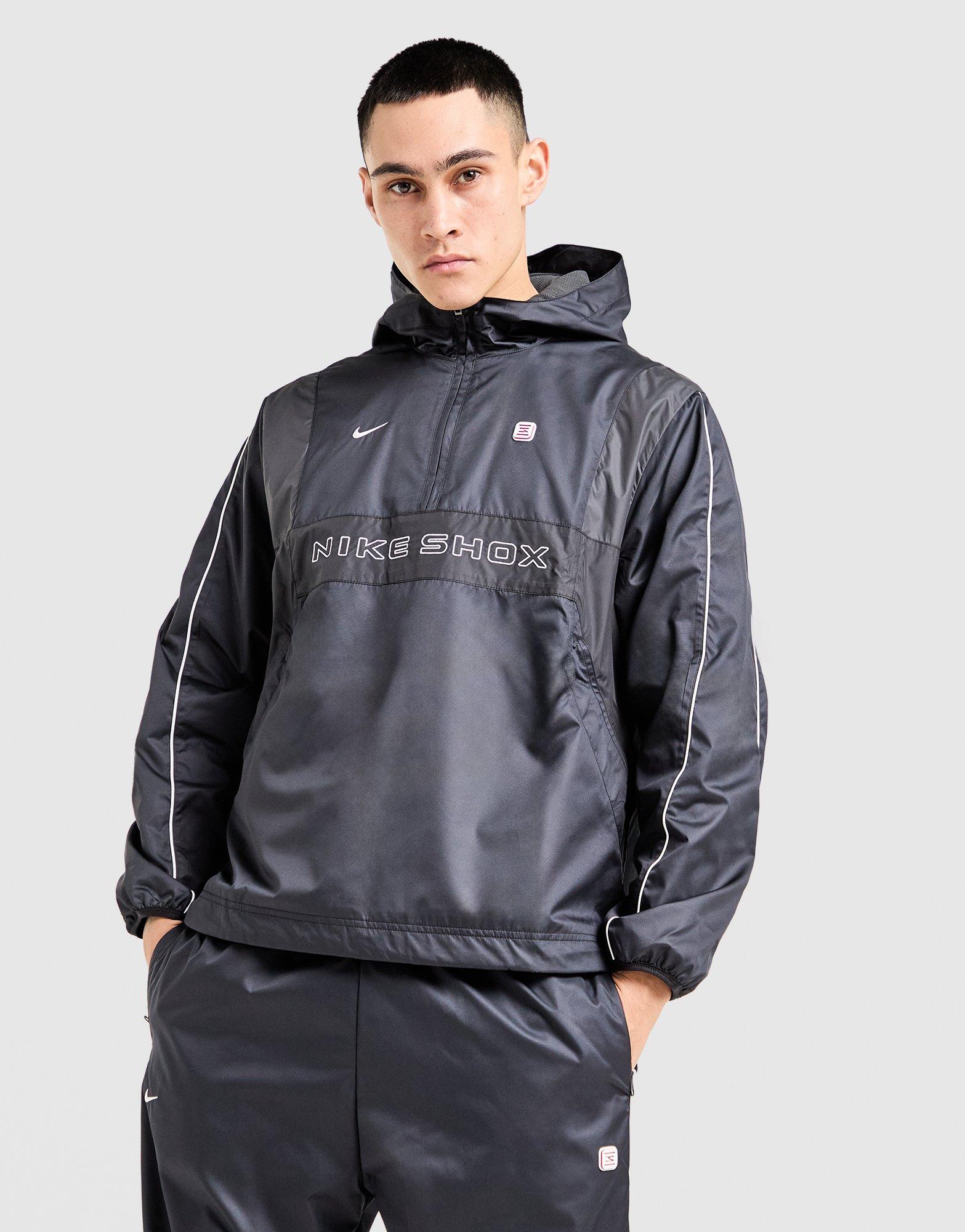 Black Nike Shox 1/2 Zip Jacket - JD Sports Singapore