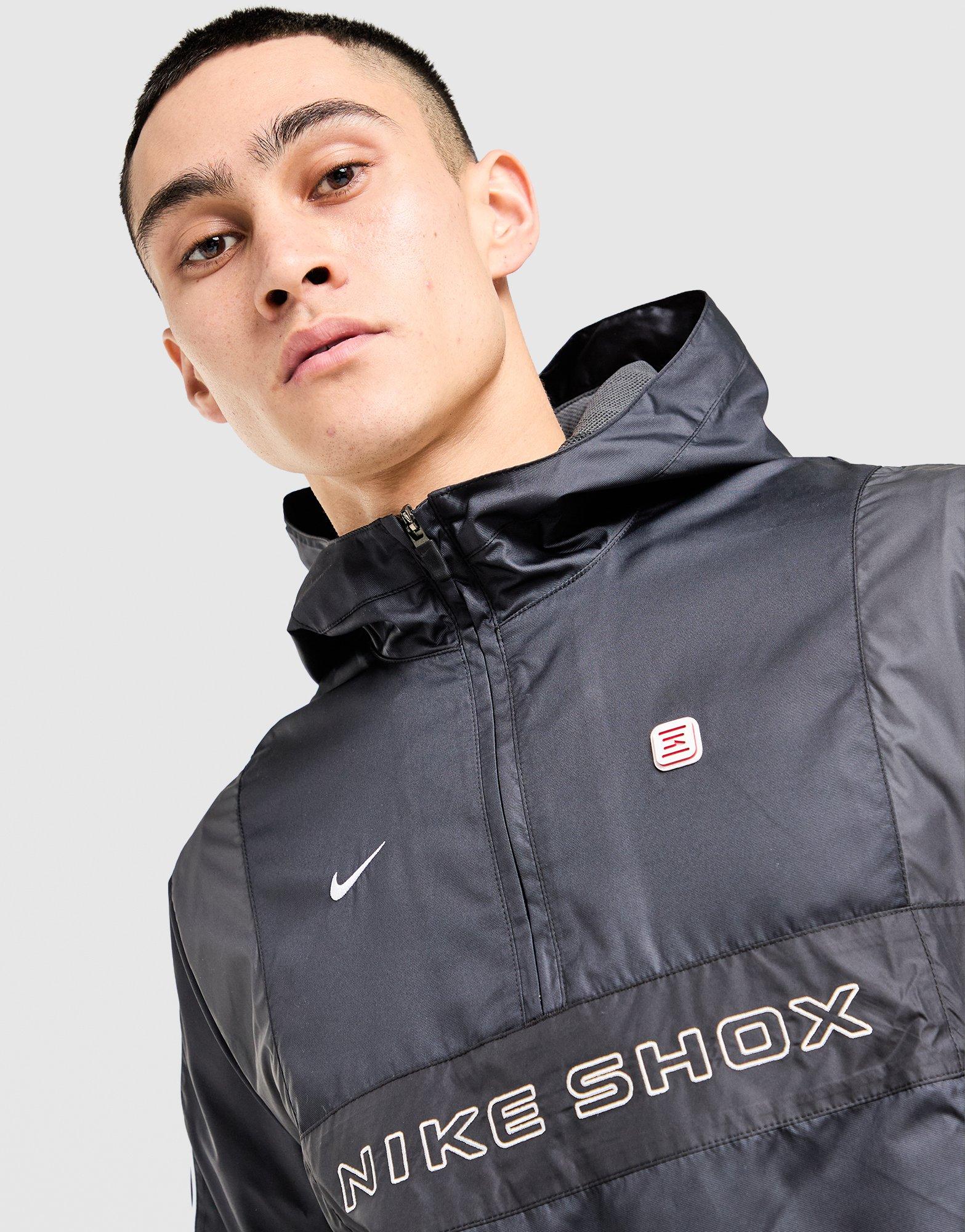 Black Nike Shox 1/2 Zip Jacket - JD Sports Singapore