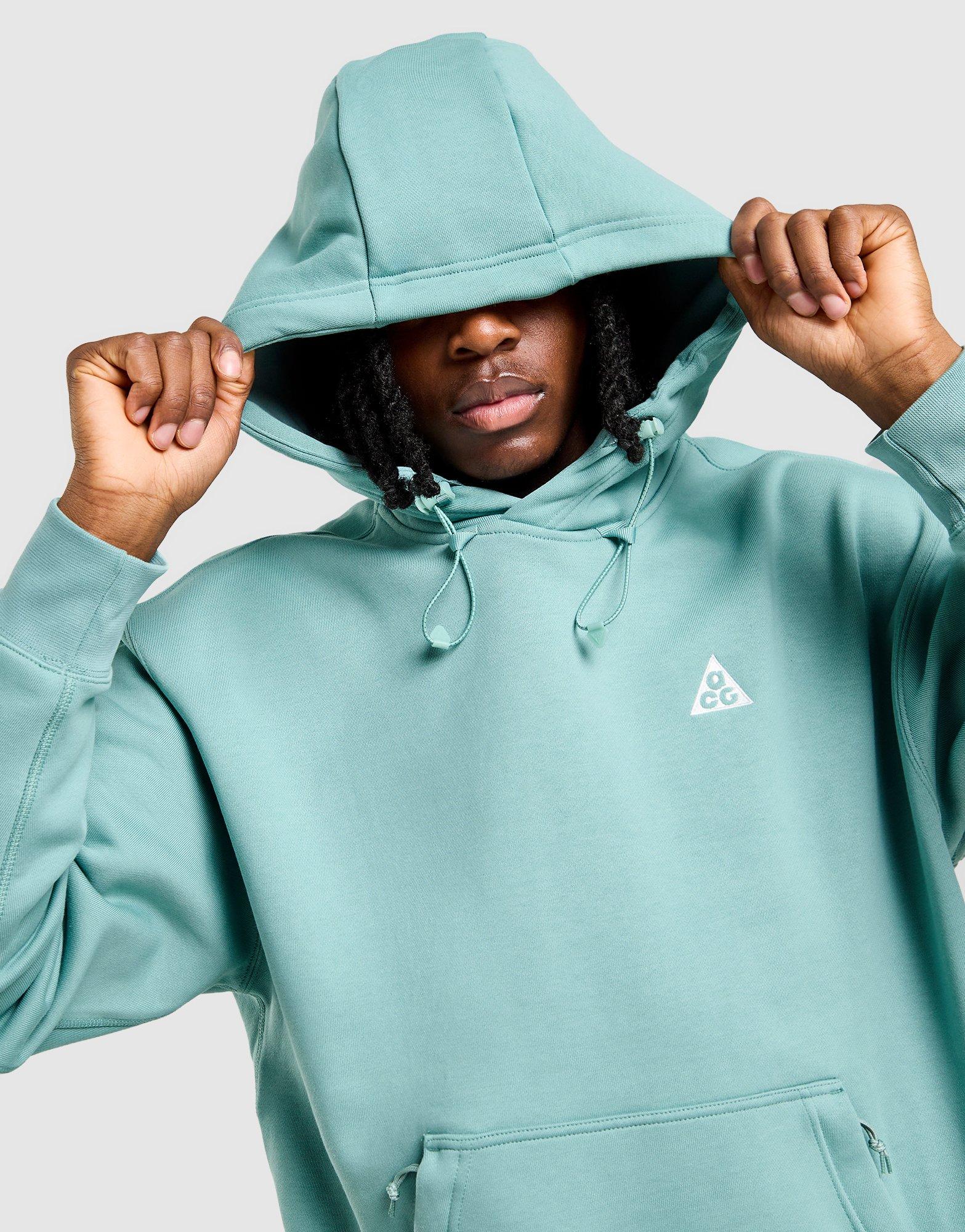 Green Nike ACG Therma-FIT Tuff Fleece Hoodie - JD Sports Singapore