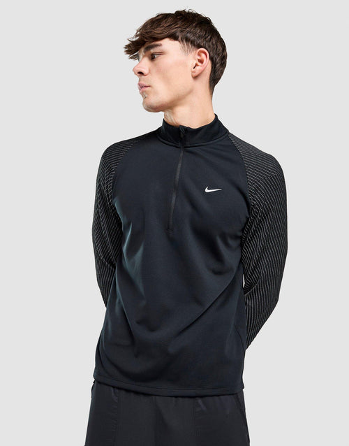 Reflective Running 1/4 Zip Top