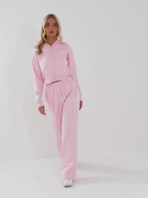 Nova Crop Poly Hoodie