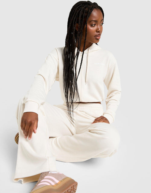 Logo Cropped Hoodie