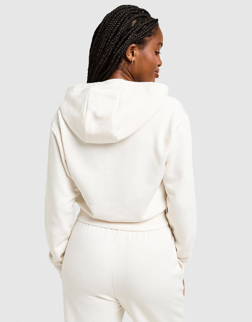 Logo Cropped Hoodie