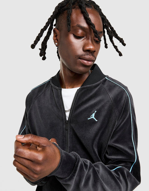 Velour Track Top