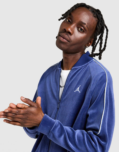 Velour Track Top