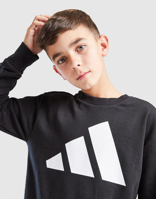 Badge of Sport Large Logo Tracksuit Junior