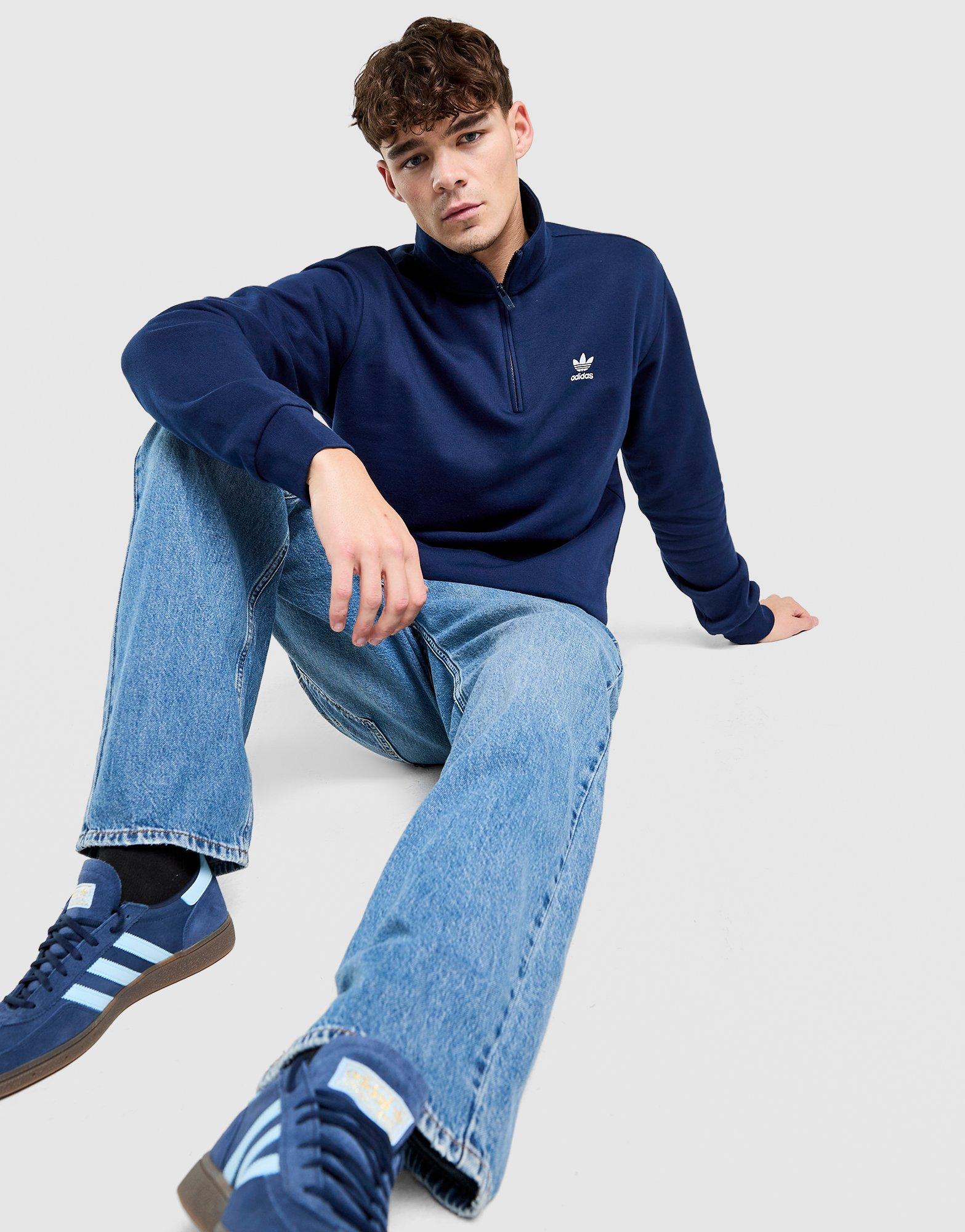 Trefoil Essentials 1/4 Zip Sweatshirt