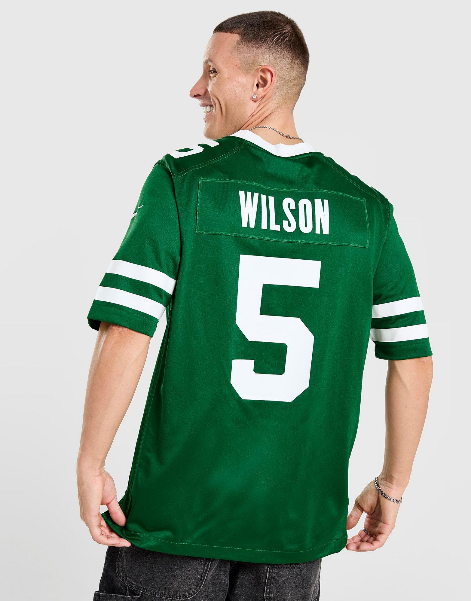 NFL New York Jets Wilson #5 Game Jersey